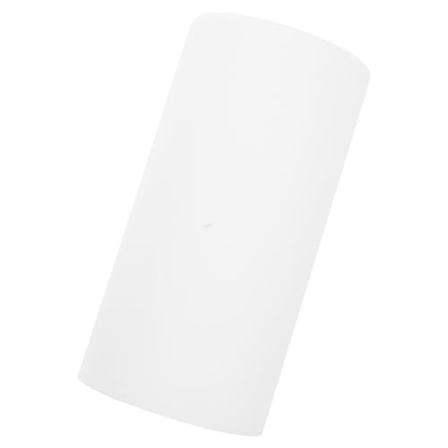 HAPINARY Paralume Cilindrico in Vetro Bianco per Lampada E27 Paralume Cilindrico Sostitutivo, Versatile e Pratico, per Illuminazione D'interni Moderna