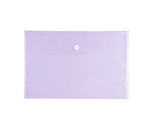 YESSART 11 x 17 envelopes de plástico transparente grande suporte para armazenamento de arquivos de