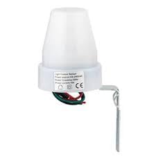 MAXWELL MX 302 220 V Auto Day/Night On & Off Photocell, LDR Sensor Switch for Lighting Control Water Proof | Photocell - Sensor 10A | (2 Years Warranty) - Pack of 2 1