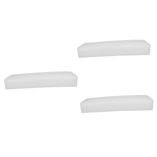 ibasenice 3pcs Foam Block Base Foam Block Florist Oasis Artificial Flowers Florist Arranging Floral Arrangement Supplies Arrangement Base Floral Flower Fake Cake Model Pearl Cotton White