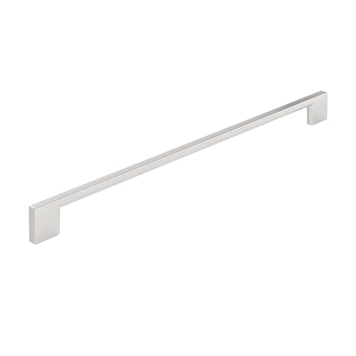 Image of Richelieu Hardware BP8160320195 Armadale Collection 12 5 /8-inch (320 mm) Center-to-Center Brushed Nickel Modern Cabinet and Drawer Pull Handle for Kitchen, Bathroom, and Furniture