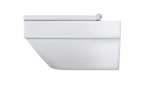 Duravit Toilet seat Vero Air, Soft Close Toilet seat, Urea thermoset Toilet lid, Toilet Cover with Stainless Steel Hinges, White - Image 2