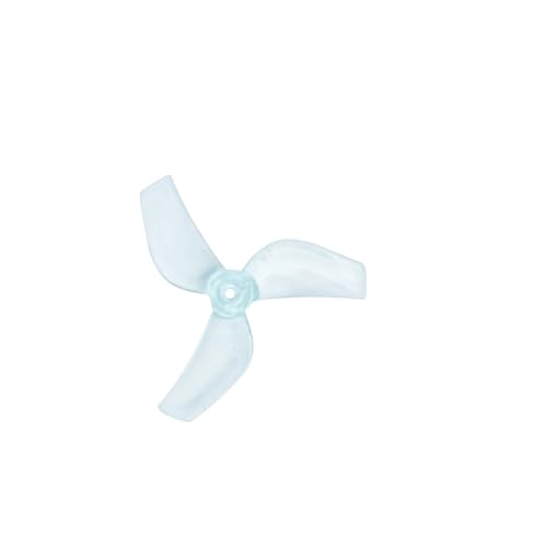 Hélices 1219S 31 mm anti-vibration en polycarbonate bleu pour réparer un drone Tinywhoop