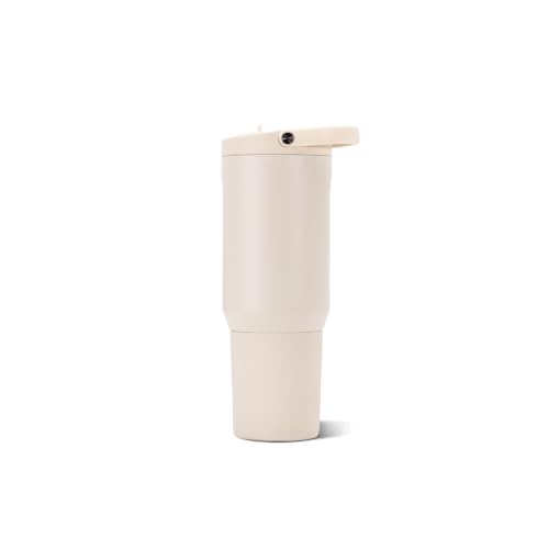 Image of HydroJug Sport 20 oz Insulated Stainless Steel Water Bottle, Cream