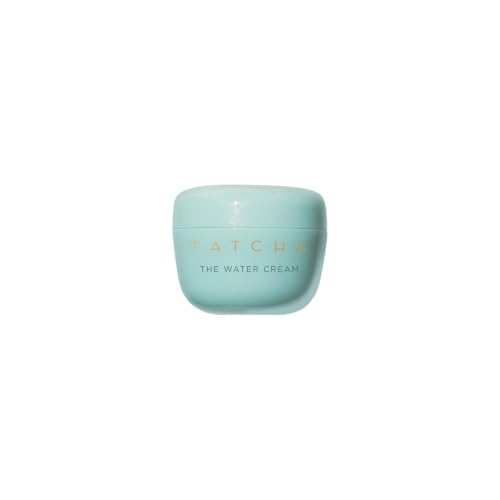 TATCHA The Water Cream | Cream Moisturizer for Face, Optimal Hydration For Pure Poreless Skin | Travel Size | 10 ml / 0.34 oz