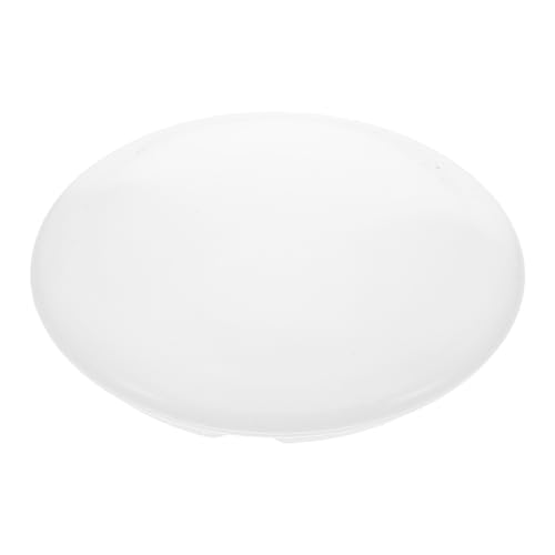 UKCOCO Pantalla Acrílica para Lámpara de Ventilador de Techo, Diámetro 21 Cm, Altura 2 Cm, Cubierta de Luz Empotrada Translúcida, Repuesto para Lámpara Colgante, Adecuado para Dormitorio