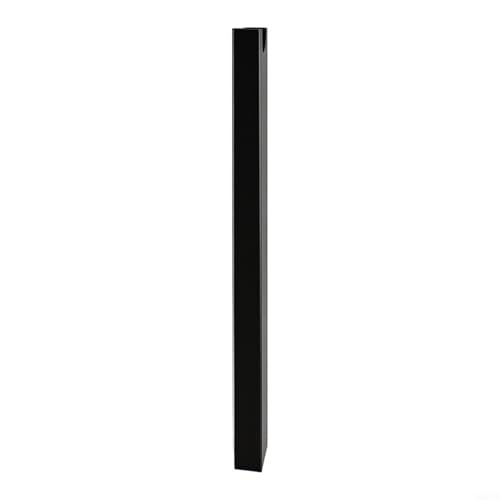 Sileduove Organizador de cables de aluminio, ocultador de alambre magnético, bandeja debajo del escritorio, solución de almacenamiento sin taladros para oficina en casa, capacidad espaciosa, 37 x 3 cm