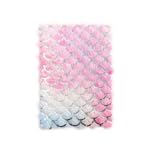 Plush Cartoon Mermaid Stitch Notebook For Girls Journal Diary With Multicolored Pen For Girls Writing Gift Set for Writing and Drawing,Hardcover Notebook