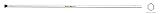 Gait Carbon Lacrosse Shaft - Defense (White)