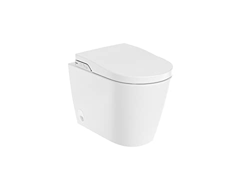 Roca,INSPIRA,In-Wash® con In-tank® - Smart toilet adosado a pared Rimless con tanque integrado....