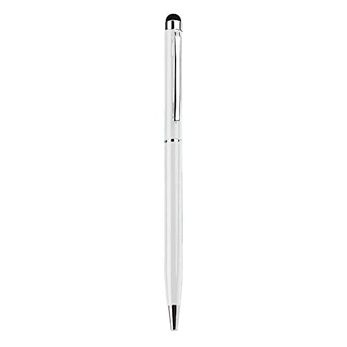 Lápiz metálico x2 para XIAOMI 11T Pro Smartphone 2 en 1 Bola Elegant Tableta Escritura Universal (blanco)