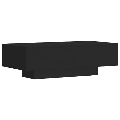 vidaXL Tavolino da Salotto Nero 100x49,5x31 cm in Legno Multistrato