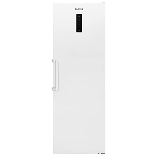 Daewoo FLN390EWR0ES - frigorífico 1 puerta, altura 186 cm, color Blanco, capacidad 390 L, tecnología No Frost. Clasificación Energética E
