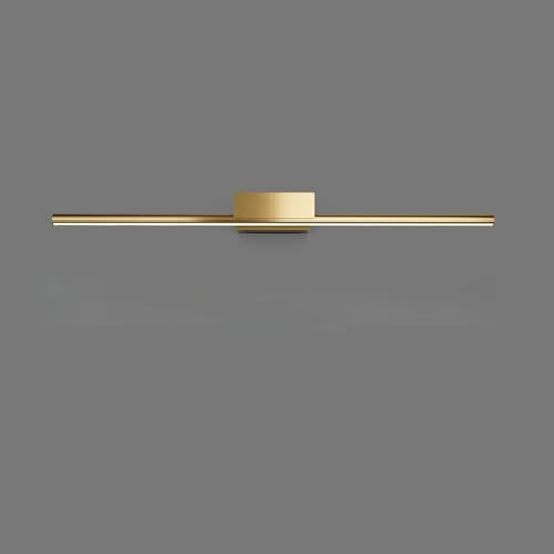 Lampe murale LED pour miroir de salle de bain en laiton H65 de 80cm 16W
