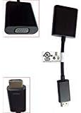 Adaptador HDMI a VGA - HDMIVGA para dispositivos de vídeo, Portátil, Ultrabook, Monitor compatible HP 700569-001 700568-001