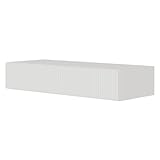 Selsey Veldio - Tavolo da toeletta con cassetto sospeso, 90 cm, colore: Bianco...