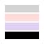 Black, Gray, Pink, Purple
