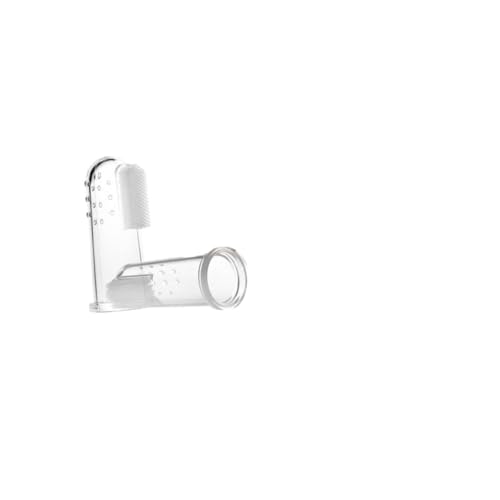 VALICLUD Transparente Fingerzahnbürste für Babys (2 Stück)