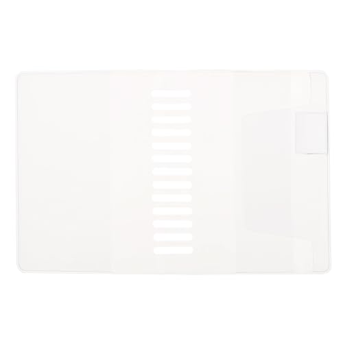 [デルフォニックス]【リング用】ロルバーンポケット付メモ専用カバー（Mサイズ） ロルバーンポケット付メモカバー クリアM