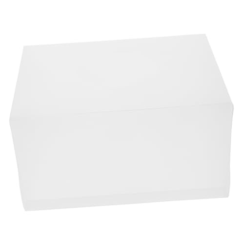 Alipis Raffle Box for Parties and Events Transparent Donation Box with Slot for Annual Meetings and Fundraising Activities Holder for Ticket Collection and Game