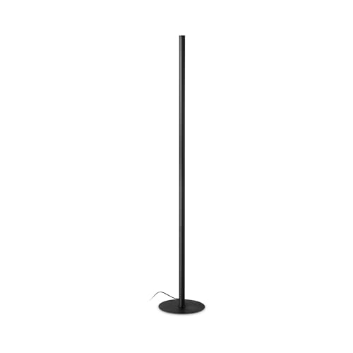 Lampadaire LED Look Ideal Lux noir 3000K pour salon moderne