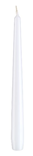 Spitzkerzen Weiß 24 x 2,3 cm, 12 Stück Cover