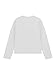 Guess Girls Eco Long Sleeve Midi T-Shirt, Pure White, 12