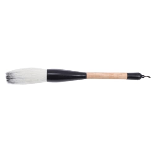 ibasenice Pinceau de Calligraphie Traditionnelle Tête de Brosse Adaptée pour Écriture de Couplets, Stylo Pinceau Destiné aux Débutants et Apprentis Calligraphes