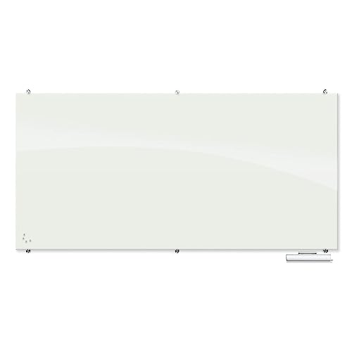 Best-Rite 83846 Glass Dry-Erase Board 4'x8' White