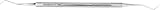 Excelta - 334C - Probe - Double Ended - Angled/- Two Star - SS - .01