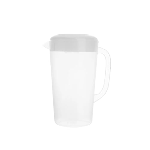 Carafe à eau transparente 2000ml avec poignée ergonomique grand pichet - 2