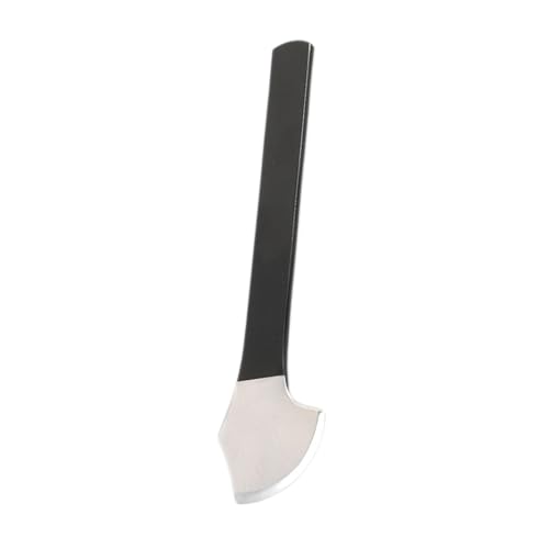 FRCOLOR Cuchillo de pedicura exfoliante limpiador Raspado Cuidado cuchilla equipo quita durezas cortacallos herramienta de pedicura removedor de piel muerta acero manganeso Black