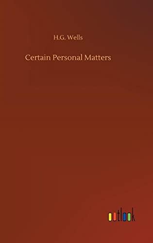Certain Personal Matters