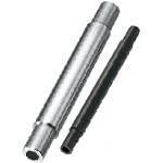 Both Ends Stepped Precision Hollow Linear Shaft 20mmX400mm 1pc