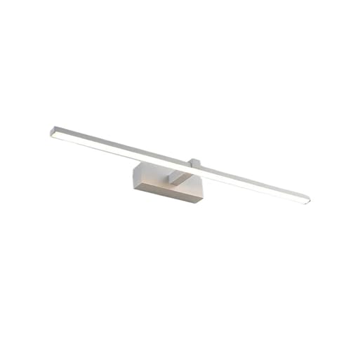 現代の LED ウォールランプ浴室化粧鏡ライトホーム屋内リビングルームの装飾壁燭台器具 110 220(White frame,L40cm)