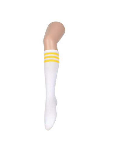 Image of Century Star Knee High Socks for Women Knee Long Striped Tube Socks Athletic Skate Soccer Stocking