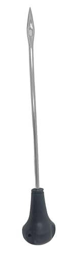 Professionelle Spicknadel für Köche und Metzger, hergestellt in Italien, 31,8 cm Länge, ergonomisch