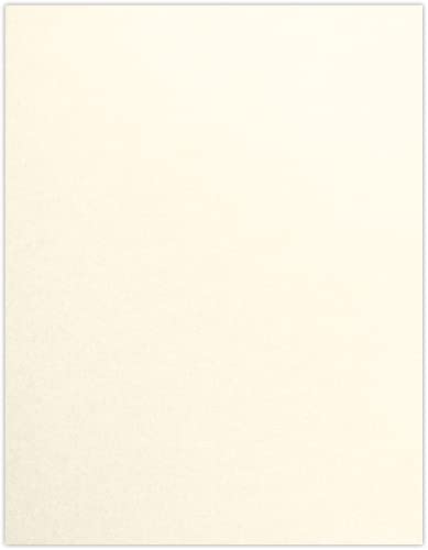 8 1/2 x 11 Cardstock – Champagne Metallic (50 Qty.) | Perfect for creating Business Cards, Layer Cards, Invitations, Crafts, various Artistic purposes and so much more! | 105lb Cover | 81211-C-M08-50