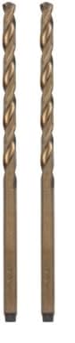 BOSCH CO2135 1/8 in. x 2-3/4 in. Cobalt Drill Bit (Pack of 2)