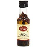 Ferrer - Aceite picante condimentado con especias, 125 ml - [Pack de 4]
