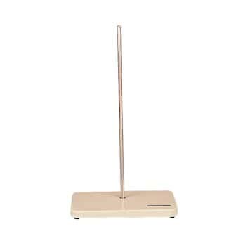 Cole-Parmer Buret Support Stand, Porcelain with Stainless Steel Support Rod