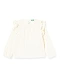  United Colors of Benetton Camicia 56KT5QL70 Camisa, 903-beige, S para Niñas