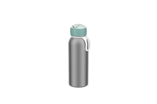 Mepal - Botella térmica Flip-up Campus - Botellas aisladas para niños - Termo de acero inoxidable - Caliente 9 horas y 12 horas frío - Sin BPA - 350 ml - Cool Mint