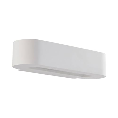 Wall Light 'Fioni' dimmable (Modern) in White Made of Plaster/Clay for e.g. Living Room & Dining Room (2 Light Sources, G9) from Lindby | Wall Lighting, Wall lamp