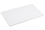 Einlegeboden nach Maß für IKEA Regale - Individuelle RAL Farben (Schnee Weiß, RAL 9016, 76 × 38 cm, 16, Millimeter)
