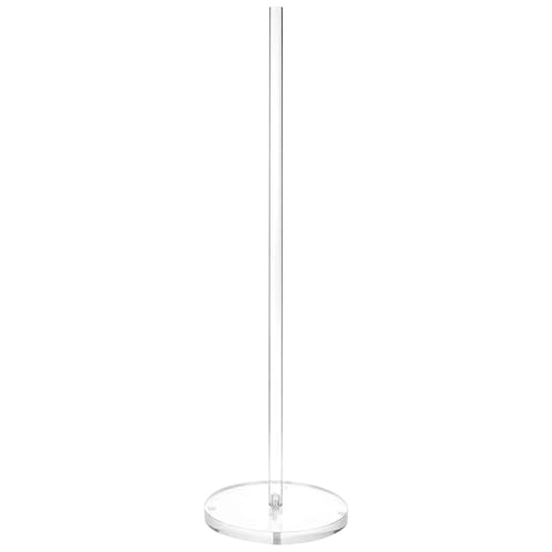 Soporte para rollo de papel higiénico, soporte acrílico para papel higiénico, soporte de papel higiénico de pie, soporte para rollo de papel higiénico de pie para 5 rollos de repuesto, accesorios de