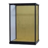 人形ケース 市松人形ケース 幅 間口35cm 奥行27cm 高さ52cm（ガラス寸法） ガラスケース 木製 戸付タイプ 日本人形用 (黒桑塗)