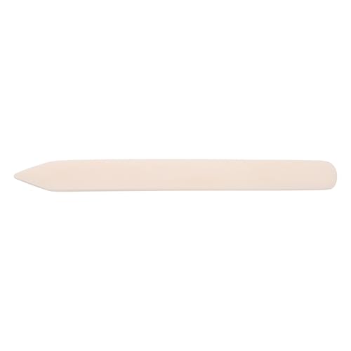 FRCOLOR Raspador de Hueso Genuino 205mm X 25mm Antideslizante para Quitamanchas de Ropa y Tapicería, Herramienta Portátil para Limpieza de Manchas en Lavandería y Automóviles