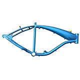 CDHPOWER Reinforced Motorized Gas Bicycle Frame w/2.4L Gas Tank- - Blue-Gas Motorized Bicycle 66cc/80cc/48cc