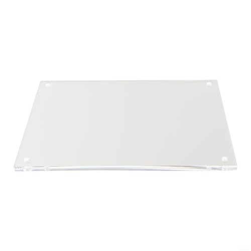 CYRENT Cornice portafoto magnetica in acrilico, senza cornice, trasparente, 15 x 21 cm